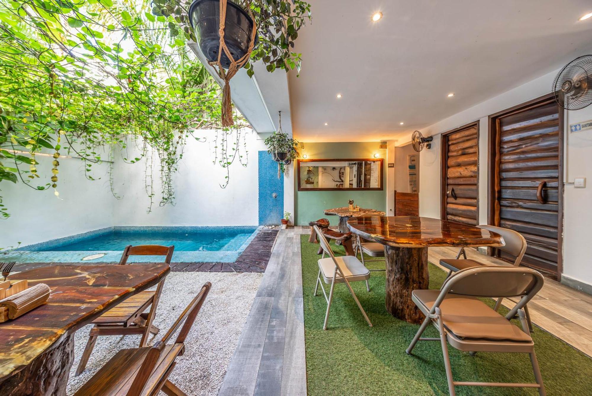 The Green Village Boutique Hotel プレヤデルカーメン エクステリア 写真